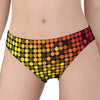 Colorful Disco Lights Pattern Print Women's Panties