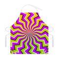 Colorful Dizzy Moving Optical Illusion Adjustable Apron