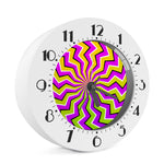 Colorful Dizzy Moving Optical Illusion Alarm Clock