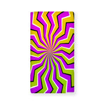 Colorful Dizzy Moving Optical Illusion Baby Crib Sheet