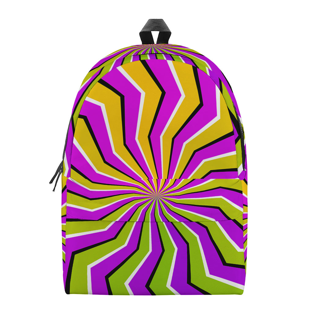 Colorful Dizzy Moving Optical Illusion Backpack