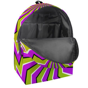 Colorful Dizzy Moving Optical Illusion Backpack