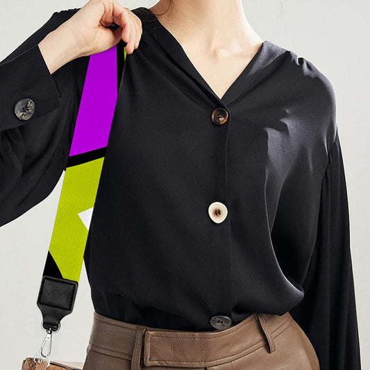 Colorful Dizzy Moving Optical Illusion Bag Strap