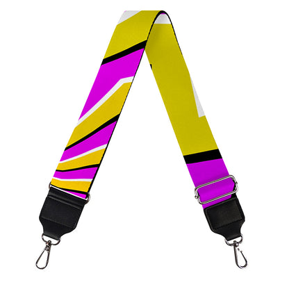 Colorful Dizzy Moving Optical Illusion Bag Strap