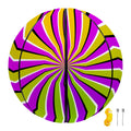 Colorful Dizzy Moving Optical Illusion Basketball