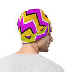 Colorful Dizzy Moving Optical Illusion Beanie