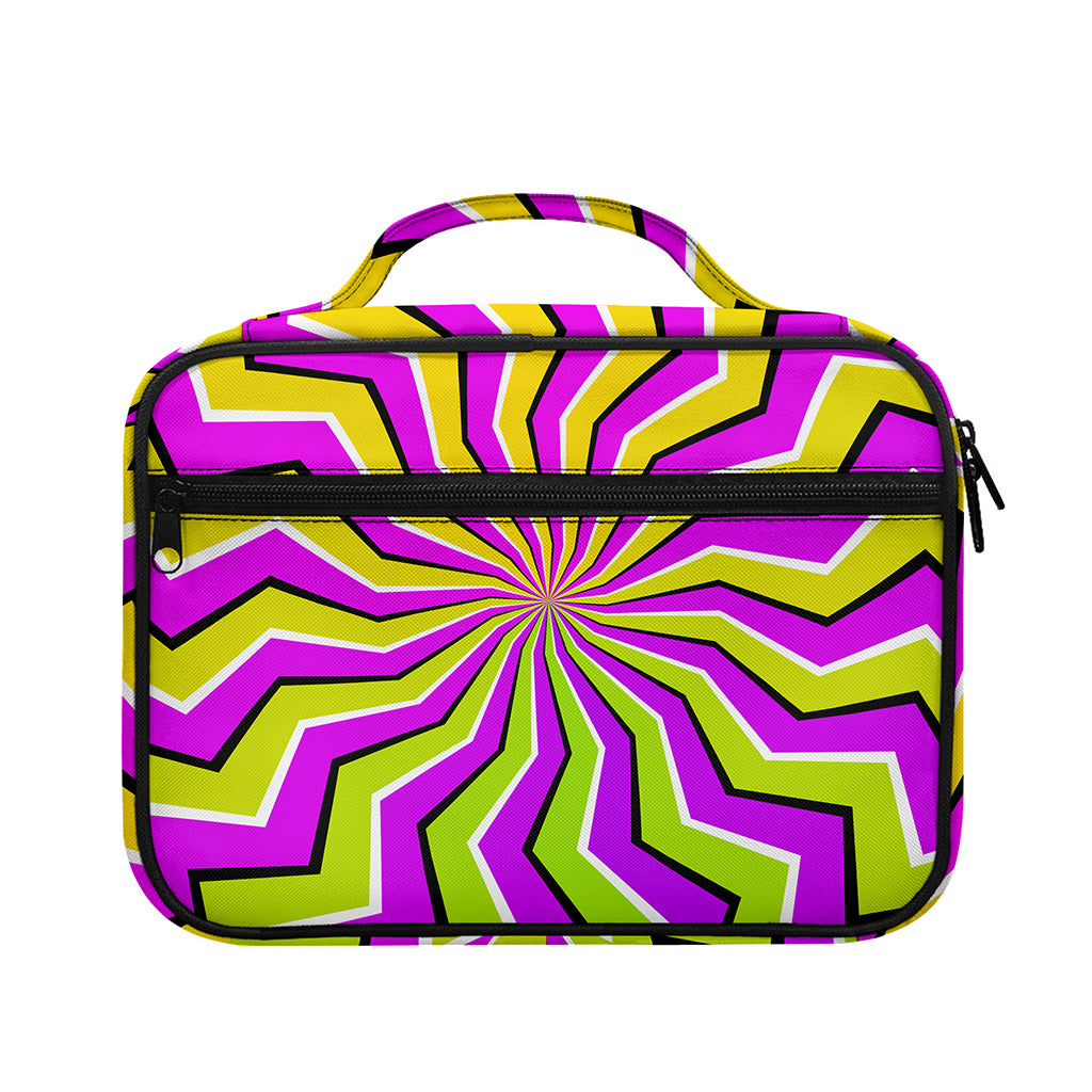 Colorful Dizzy Moving Optical Illusion Briefcase Bible Bag