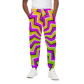 Colorful Dizzy Moving Optical Illusion Cotton Sweatpants
