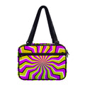 Colorful Dizzy Moving Optical Illusion Double Strap Bible Bag
