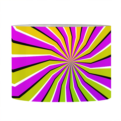 Colorful Dizzy Moving Optical Illusion Drum Lamp Shade