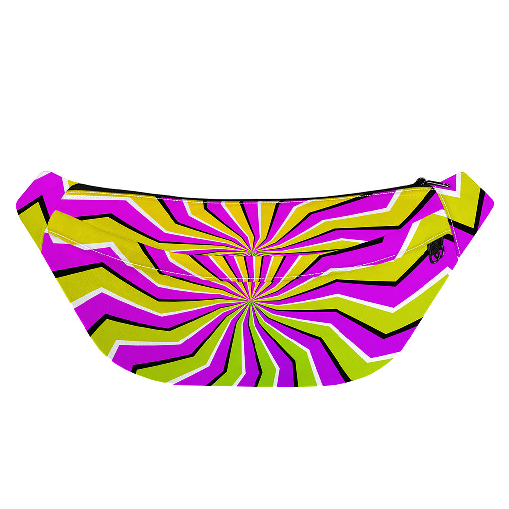 Colorful Dizzy Moving Optical Illusion Fanny Pack