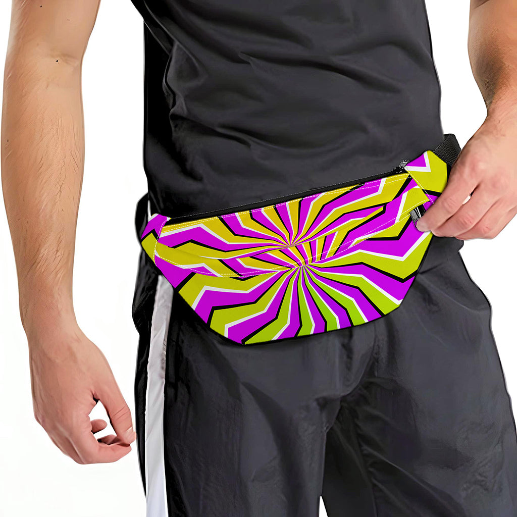 Colorful Dizzy Moving Optical Illusion Fanny Pack