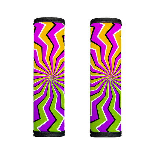 Colorful Dizzy Moving Optical Illusion Handle Covers
