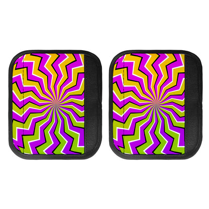Colorful Dizzy Moving Optical Illusion Handle Covers