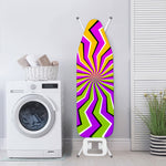 Colorful Dizzy Moving Optical Illusion Ironing Board Cover