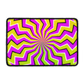 Colorful Dizzy Moving Optical Illusion Kitchen Mat