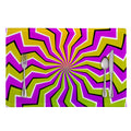 Colorful Dizzy Moving Optical Illusion Placemat