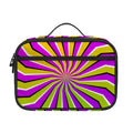 Colorful Dizzy Moving Optical Illusion Portable Lunch Bag