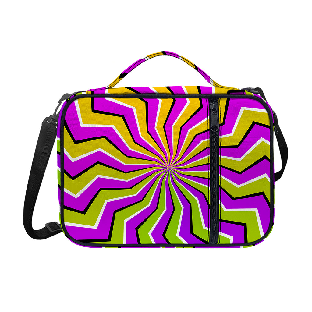 Colorful Dizzy Moving Optical Illusion Shoulder Strap Bible Bag