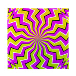 Colorful Dizzy Moving Optical Illusion Silk Bandana