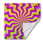 Colorful Dizzy Moving Optical Illusion Silk Bandana