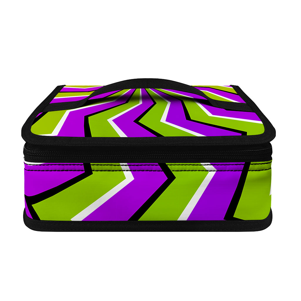 Colorful Dizzy Moving Optical Illusion Small Lunch Bag