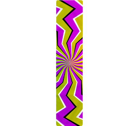Colorful Dizzy Moving Optical Illusion Table Runner