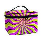 Colorful Dizzy Moving Optical Illusion Travel Makeup Bag