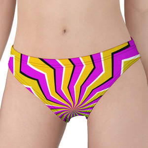 Colorful Dizzy Moving Optical Illusion Women's Panties