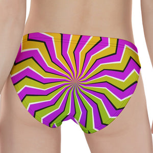 Colorful Dizzy Moving Optical Illusion Women's Panties