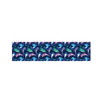 Colorful Dolphin Pattern Print Bed Runner