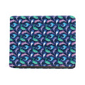 Colorful Dolphin Pattern Print Bifold Wallet