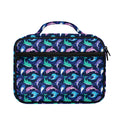Colorful Dolphin Pattern Print Briefcase Bible Bag