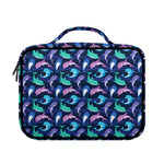 Colorful Dolphin Pattern Print Briefcase Bible Bag