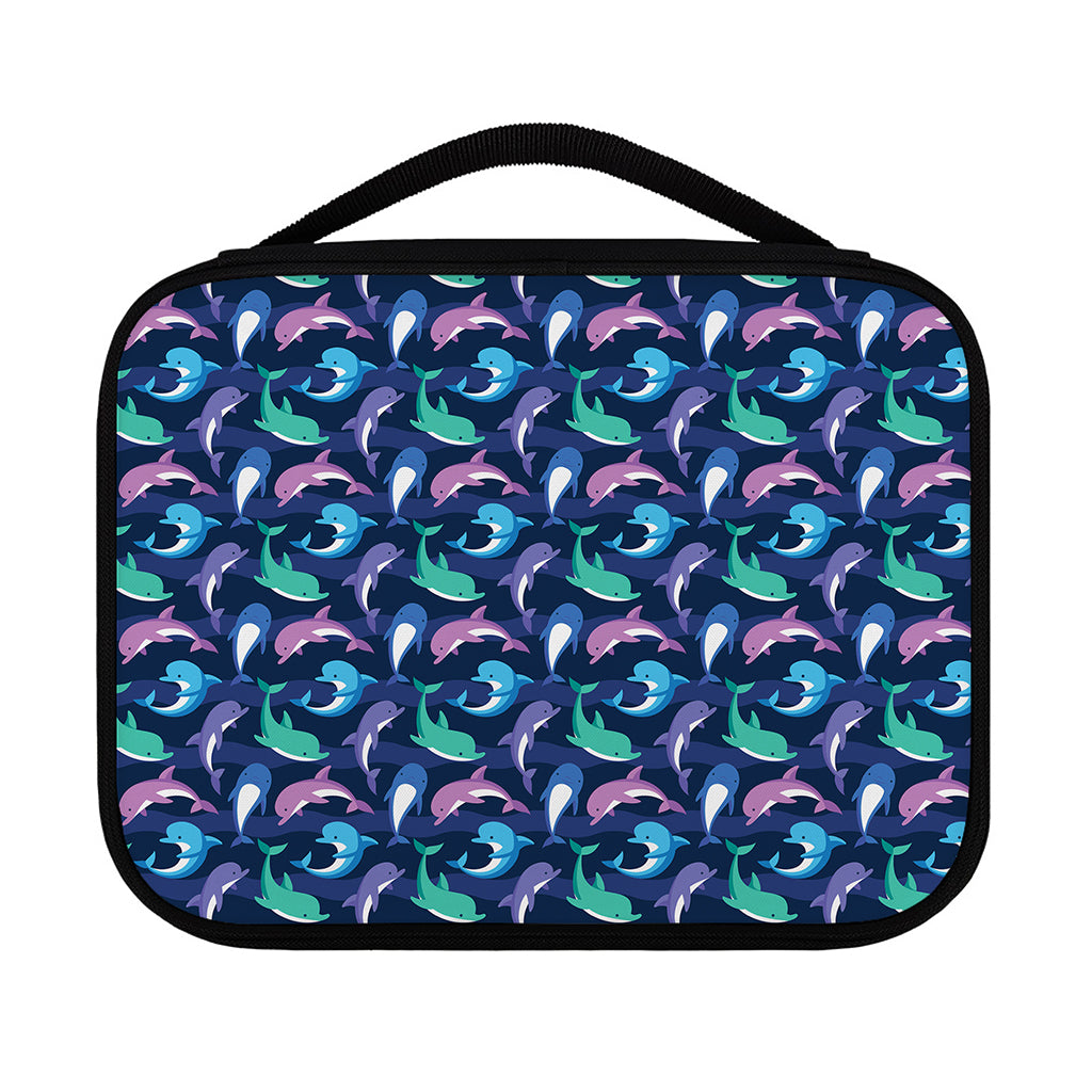Colorful Dolphin Pattern Print Classic Bible Case