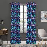 Colorful Dolphin Pattern Print Curtain