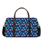 Colorful Dolphin Pattern Print Duffle Bag