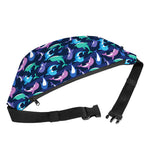 Colorful Dolphin Pattern Print Fanny Pack
