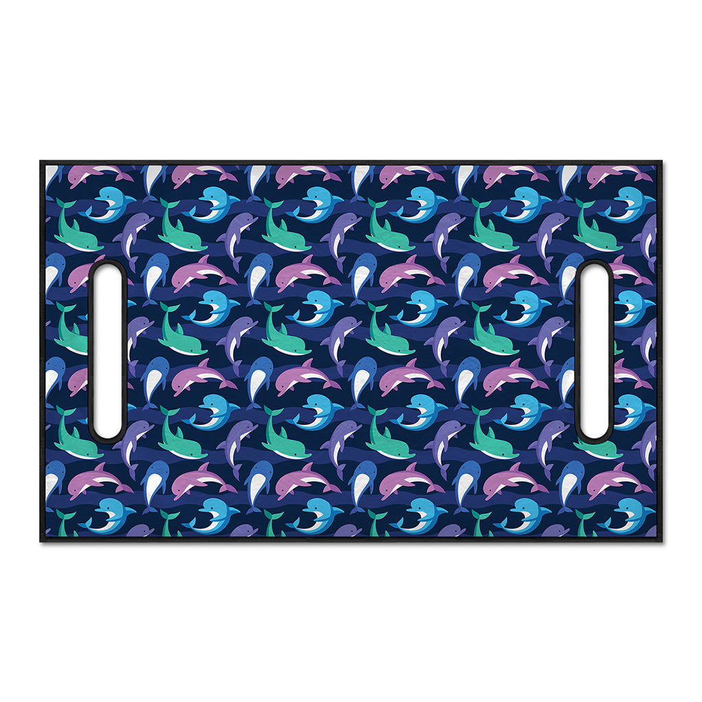 Colorful Dolphin Pattern Print Golf Cart Seat Cover