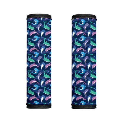 Colorful Dolphin Pattern Print Handle Covers