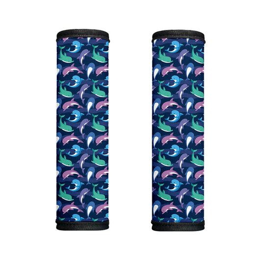 Colorful Dolphin Pattern Print Handle Covers