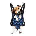 Colorful Dolphin Pattern Print Pet Carrier Backpack