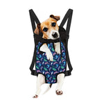 Colorful Dolphin Pattern Print Pet Carrier Backpack