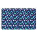Colorful Dolphin Pattern Print Polyester Doormat