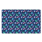 Colorful Dolphin Pattern Print Polyester Doormat