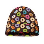 Colorful Donut Pattern Print Beanie