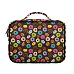 Colorful Donut Pattern Print Briefcase Bible Bag