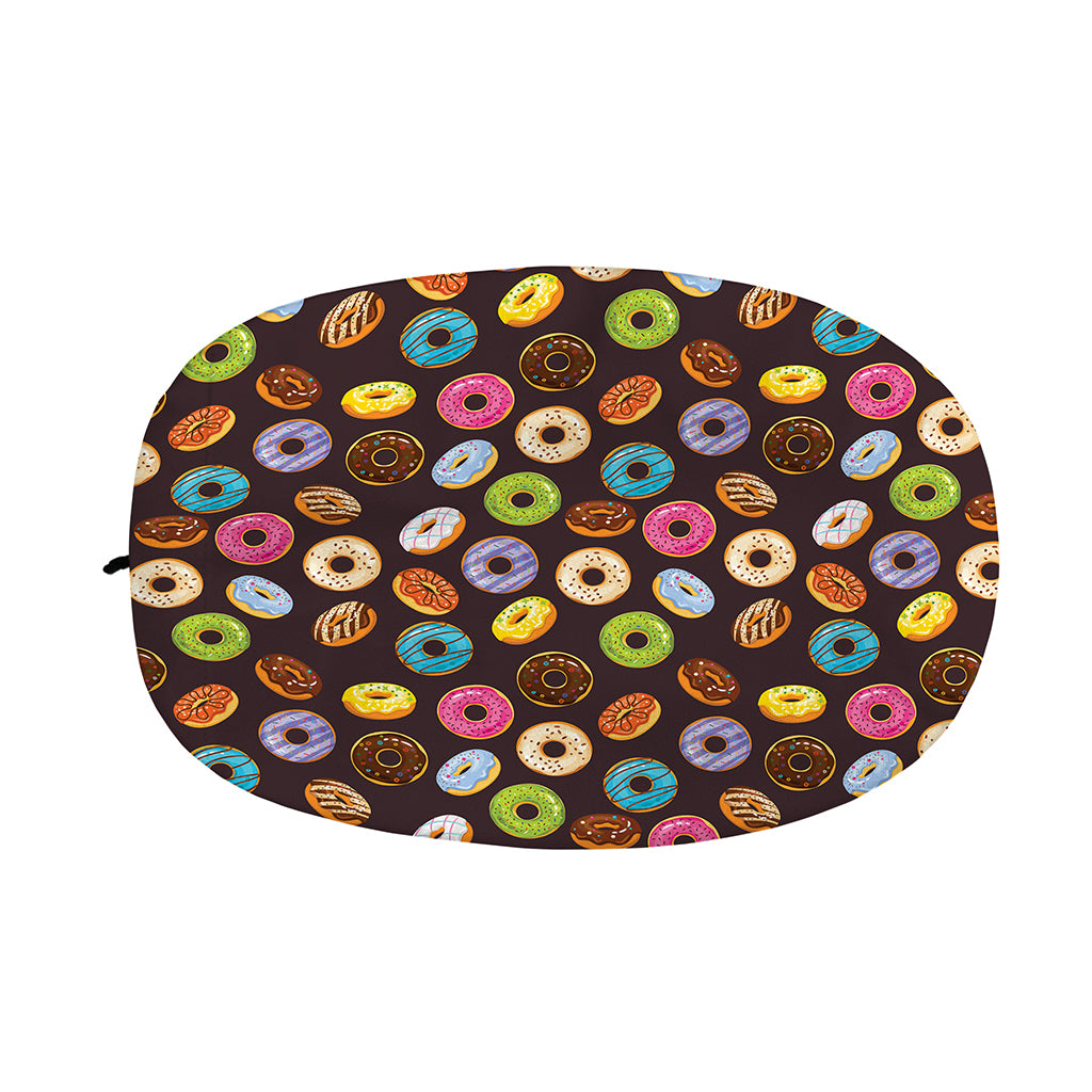 Colorful Donut Pattern Print Car Side Mirror Covers