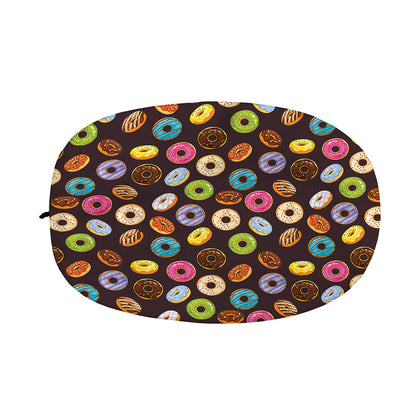 Colorful Donut Pattern Print Car Side Mirror Covers