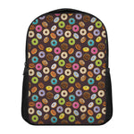 Colorful Donut Pattern Print Casual Backpack